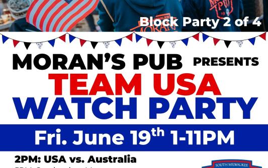 Milwaukee Team USA World Cup Block Party: USA vs. Australia